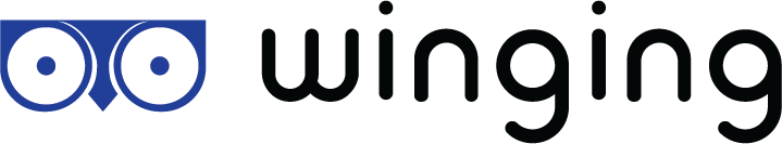 Winging service logo